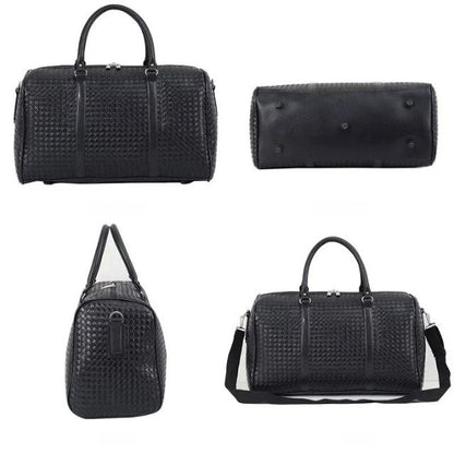 Damväska Justerbar Axelrem Vadderad Vegetabiliskt Läder-5