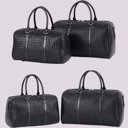 Damväska Justerbar Axelrem Vadderad Vegetabiliskt Läder-3