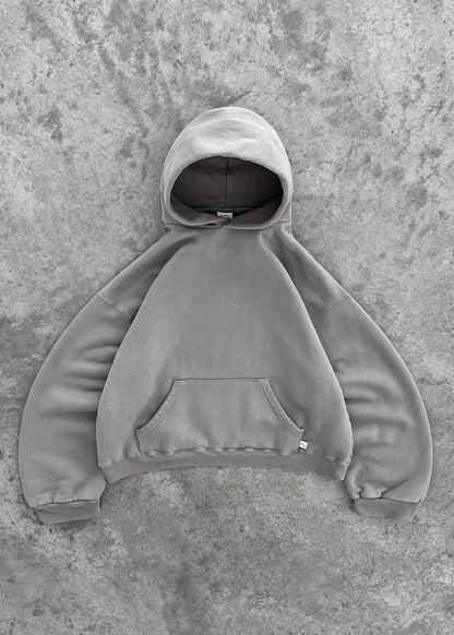 Lång Hoodie Dam Avslappnad Design Mjuk Tygblandning-5