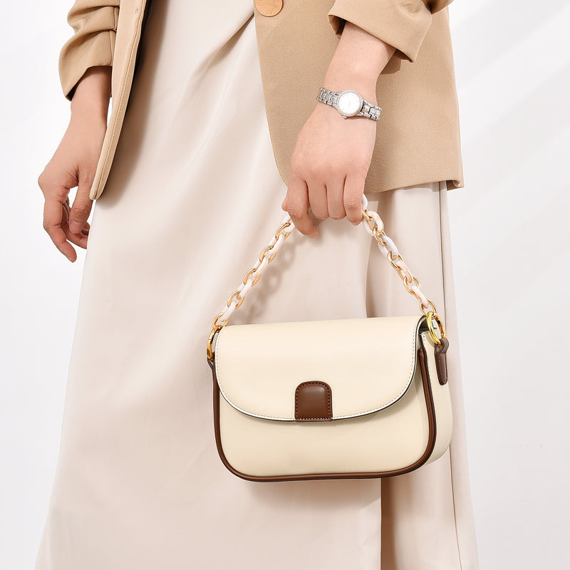 Dam Crossbody Väska Veganskt Läder Justerbar Rem Rymlig Interiör 3