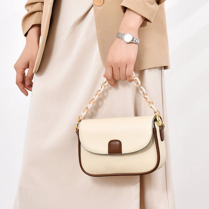 Dam Crossbody Väska Veganskt Läder Justerbar Rem Rymlig Interiör 3