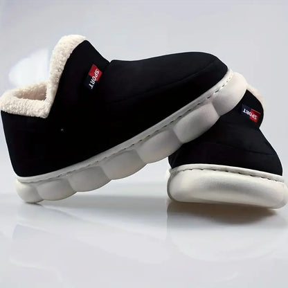 Herrtofflor Klassisk Slip-On Mjukt Material för Inomhus och Utomhus 2