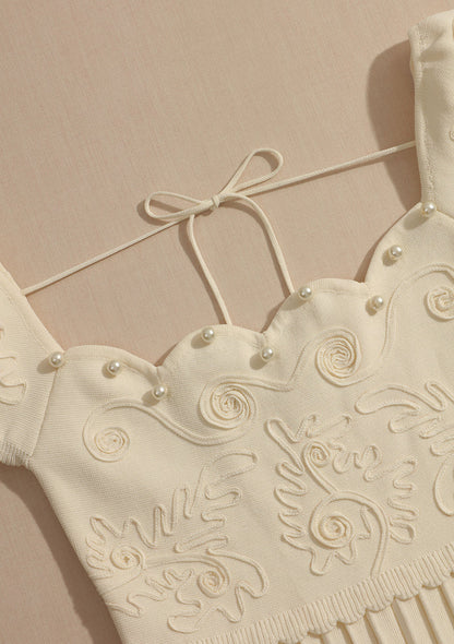 Romersk Stil Damklänning med Draperad Design och Empire Midja – Fina och Eleganta Damklänningar för Alla Tillfällen 4