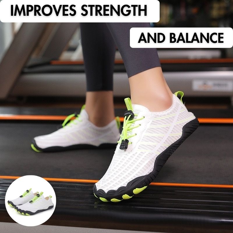 Unisex Barfotaskor Bred Passform Flexibel Sula Andningsbart Material-5