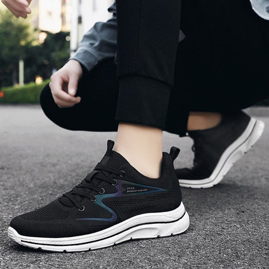 Unisex Sneakers Vadderad Andningsbart Syntetmaterial-1