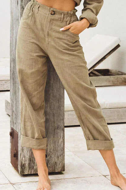 Variant image for Dam Sportbyxor Lätta Polyester med Fickor-1