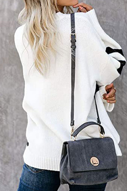 Dam Vintertröja Modern Akryl Mångsidig-6