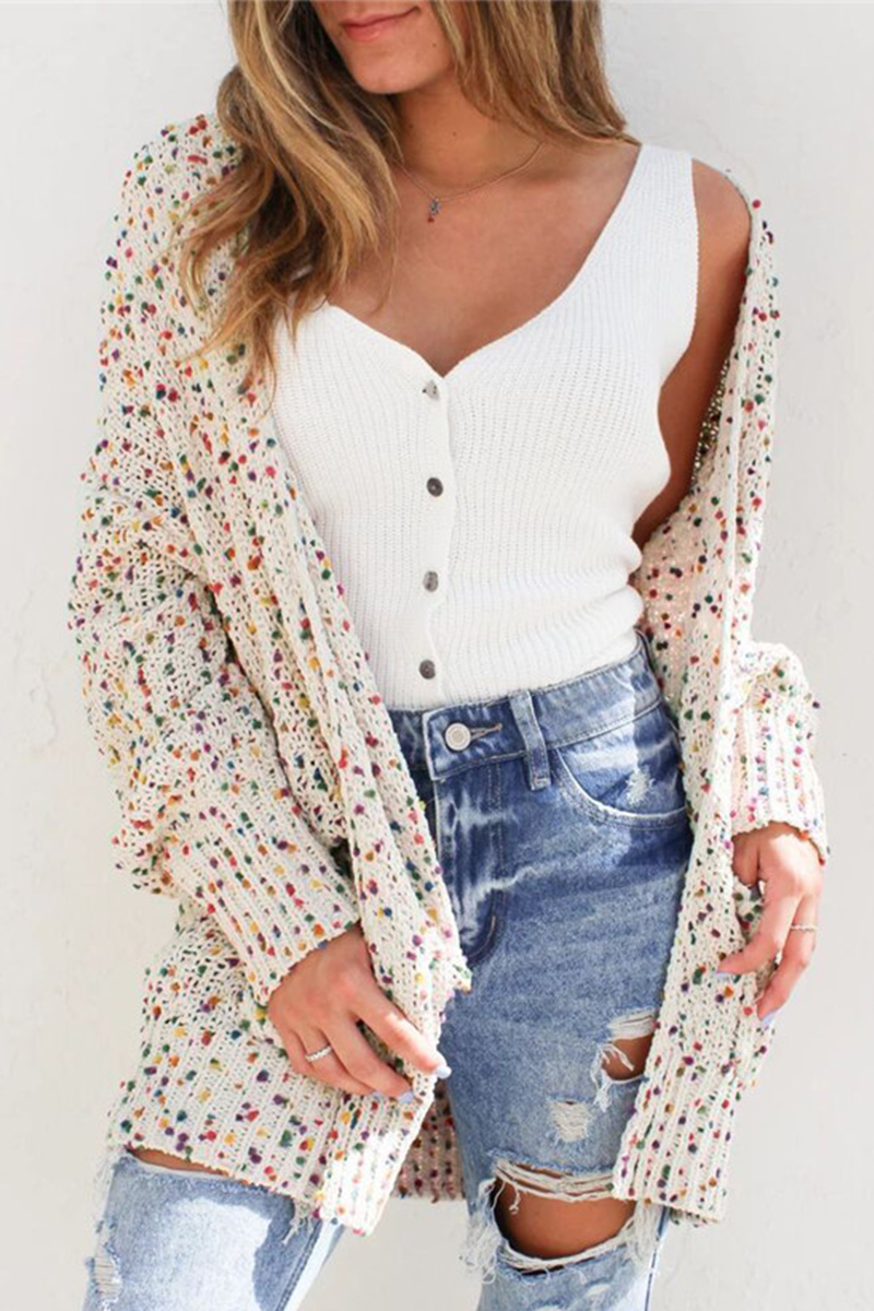 Dam Vintertröja Enkel Akryl Elegant-1