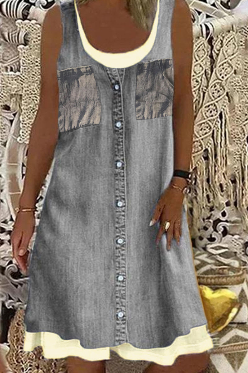 Variant image for Damklänning Elegant Högkvalitativ Polyester Fina Dam Klänningar-8