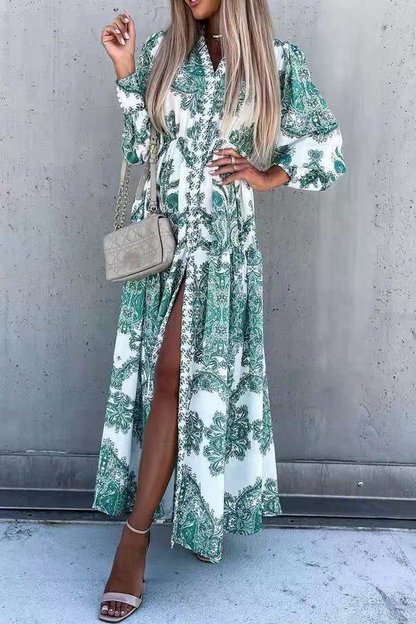 Kvinnors Klänning Elegant Design Polyester-2