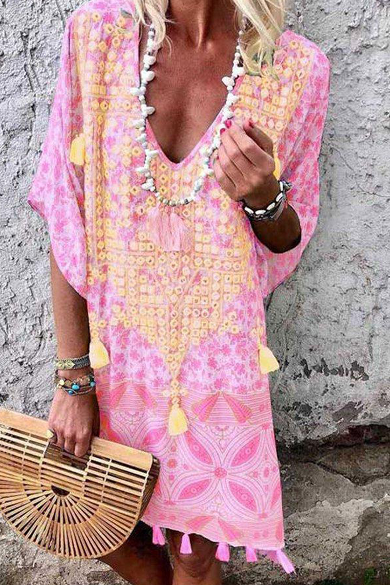 Variant image for Dam Klänning Luftig Elegant 100% Bomull, Fina Dam Klänningar för Vardag och Fest-1