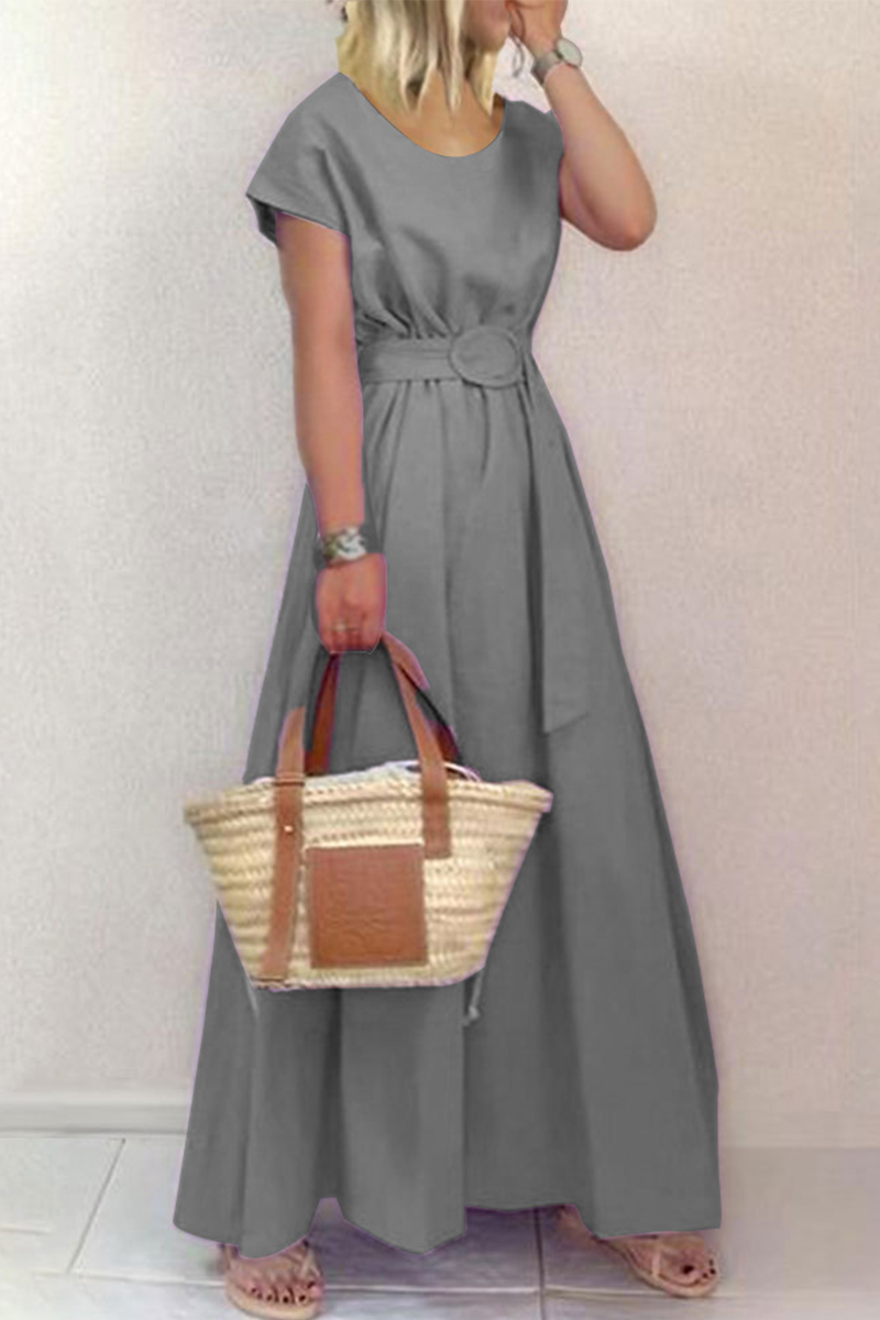 Variant image for Kvinnors Klänning Luftig Högkvalitativt Tyg-7