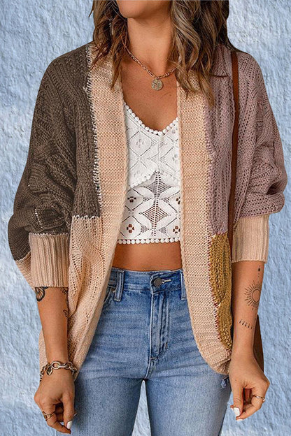 Variant image for Dam Vinterjacka Modern Stickad Trendig Akryl-31