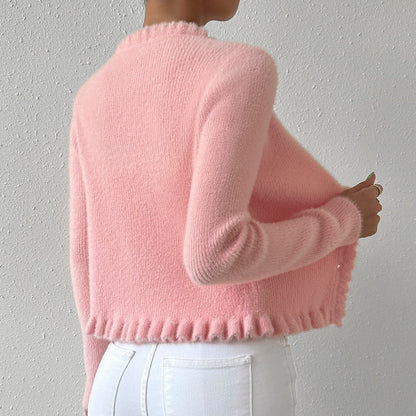 Dam Höstkofta Rufsad Mjukt Material-2