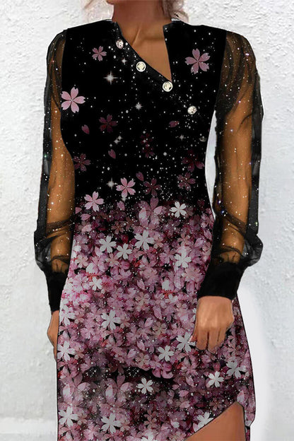 Variant image for Kvinnors Lätt Klänning Elegant Polyester-9