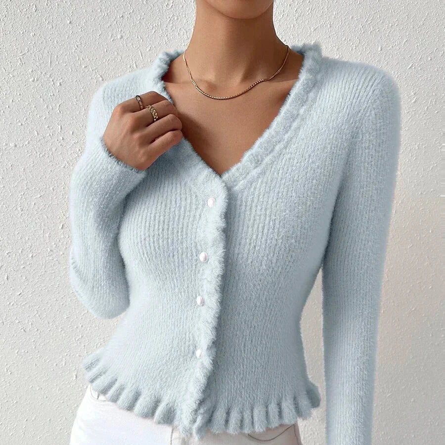 Dam Höstkofta Rufsad Mjukt Material-3