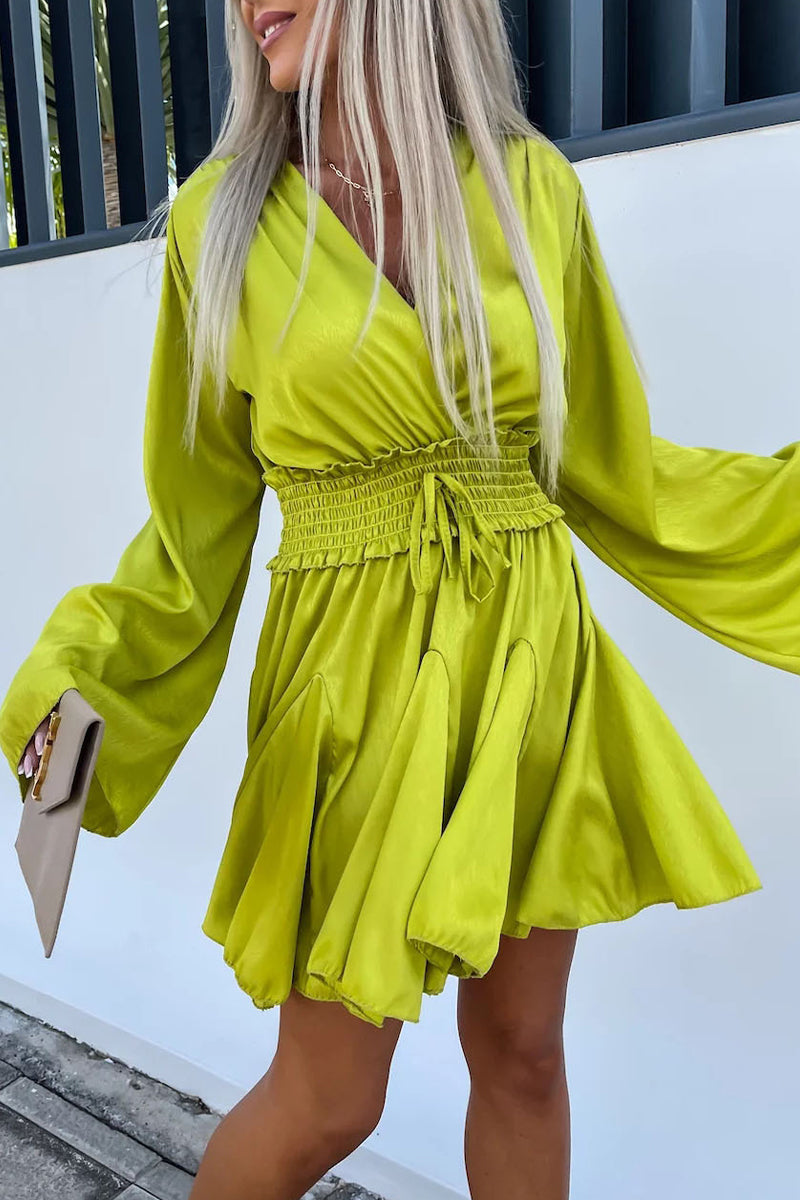 Kvinnors Klänning Luftig Design Mjuk Tyg-1