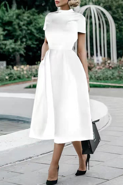 Fina Dam Klänningar Mångsidig Andningsbar Design Högkvalitativ Blandning-1