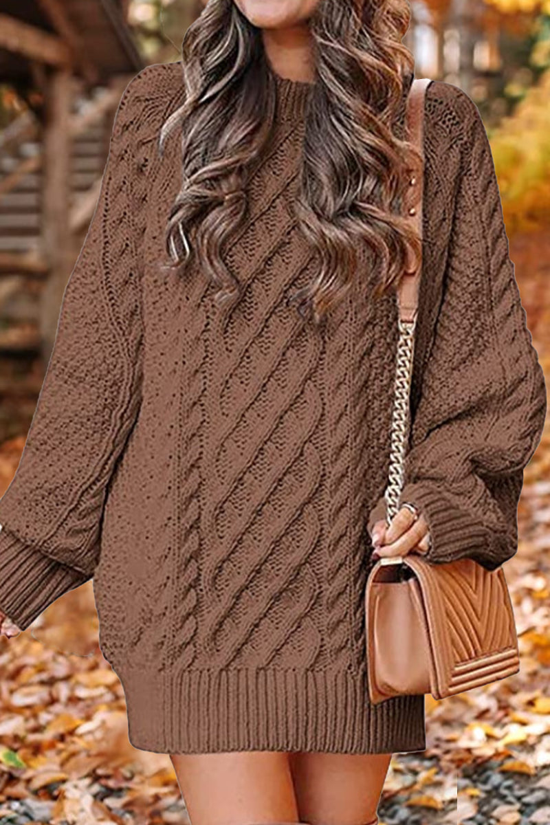 Variant image for Dam Vinterklänning Avslappnad Design Högkvalitativt Material-37