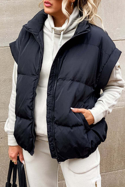 Dam Turtleneck Kappa Dragkedja Polyester 2
