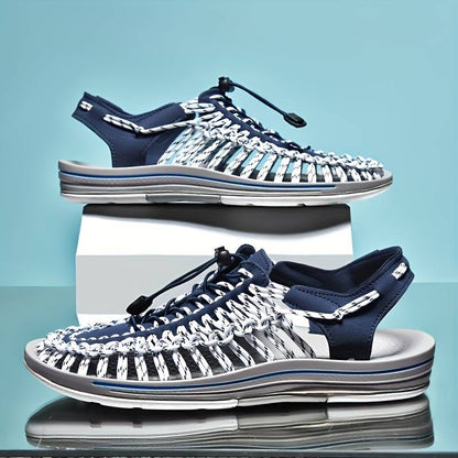 Unisex Sommarskor Justerbara Remmar Vadderad Sula Paracord-Tyg-6