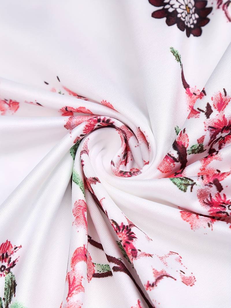 Dam Klänning Tvådelad Set Trendig Högkvalitativt Tyg-4