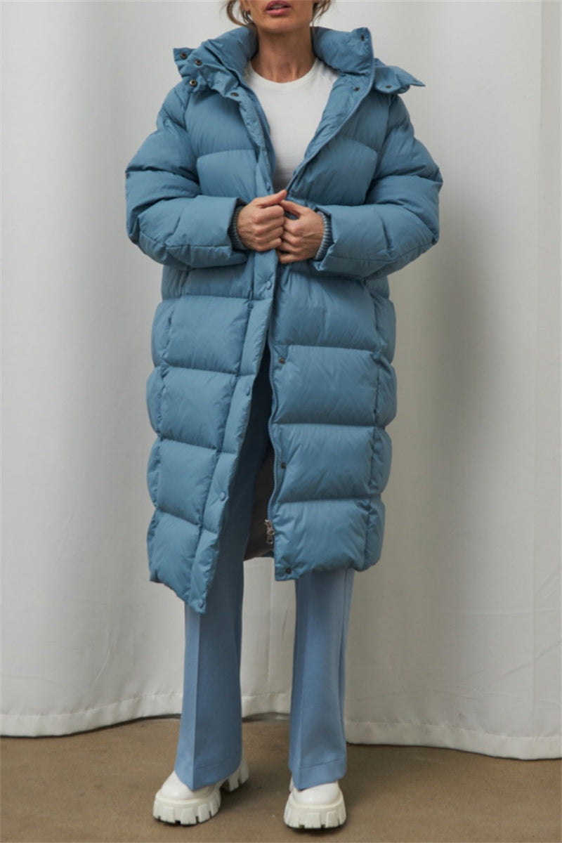 Variant image for Ytterjacka Dam Huvkrage Enfärgad Polyester Komfortabel Passform-1