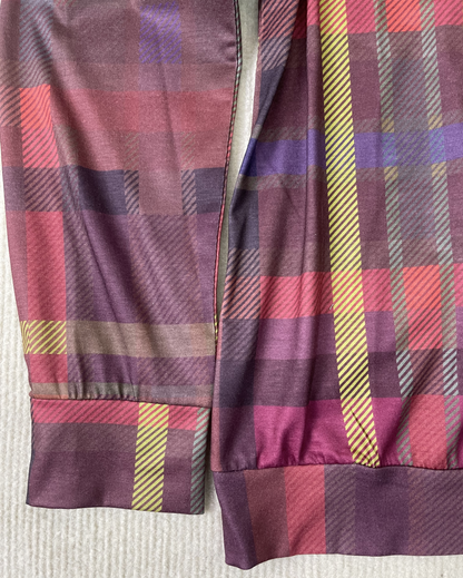 Dam Skjorta Rutig Avslappnad 100% Bomull-4