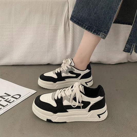 Dam Sneakers Elegant Design Syntetmaterial för Alla Tillfällen-1