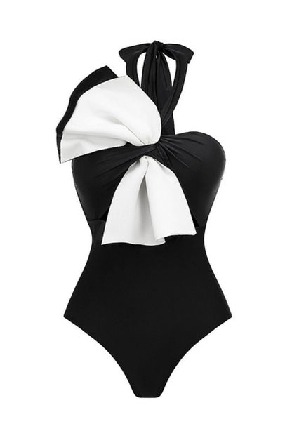 Baddräkt Dam Trådlös Slipdekor Nylon Spandex-5
