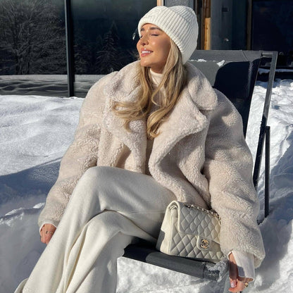 Dam Fritidsrock Avslappnad Mjuk Polyester-2