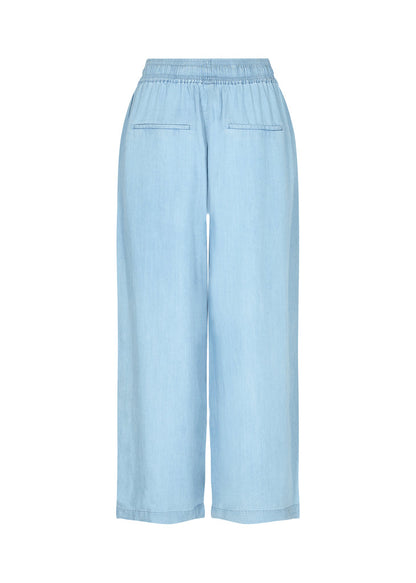 Dam Byxor Loose Fit Denimlook 100% Lyocell-6