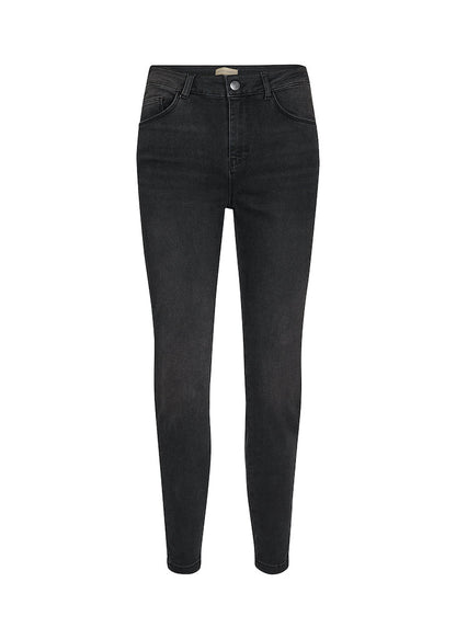 Snygga Byxor Dam Stretchig Polyester för Vardags och Fritid-4