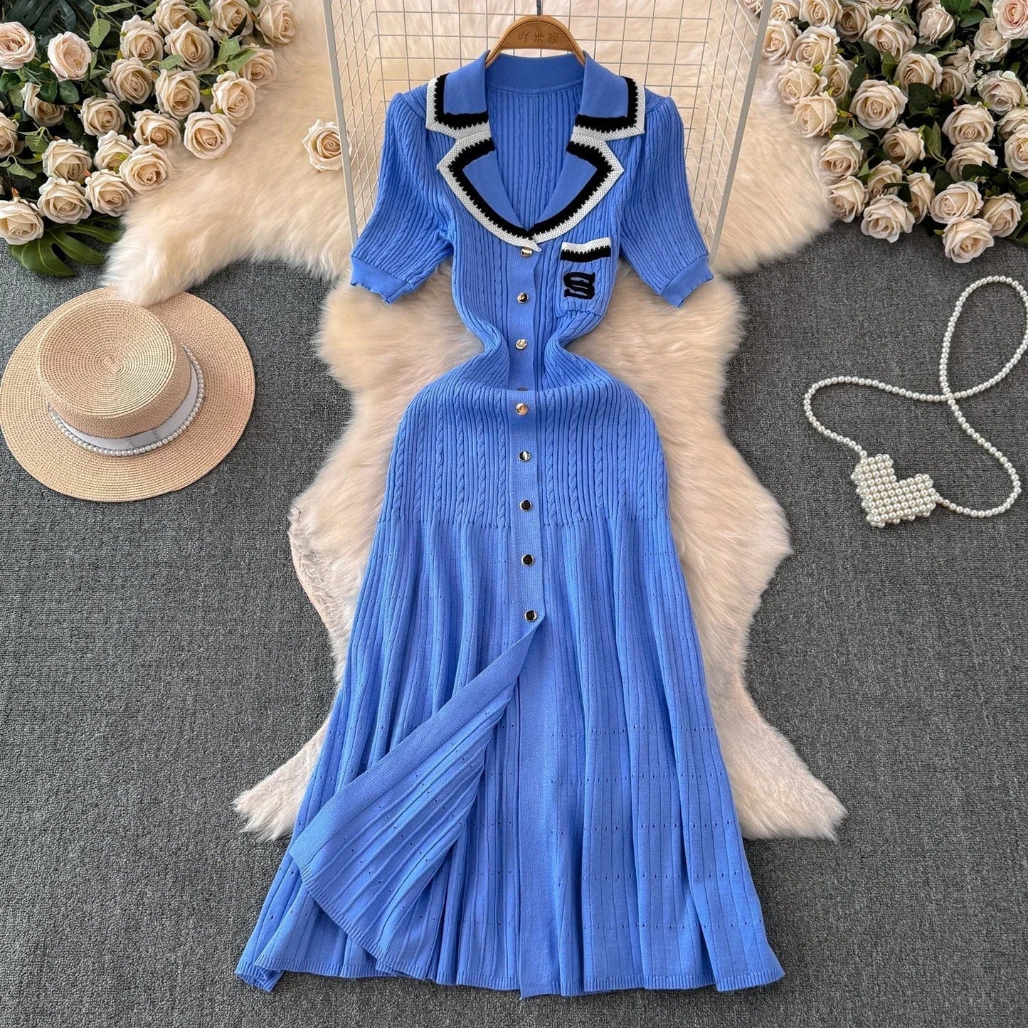 Kvinnor Lång Kofta Stickad Mjuk Kvalitet-3