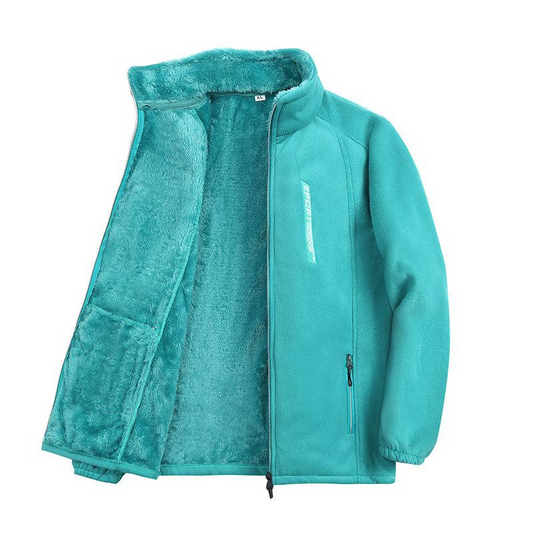 Vårjacka Dam Lätt Fleece med Dragkedja-1