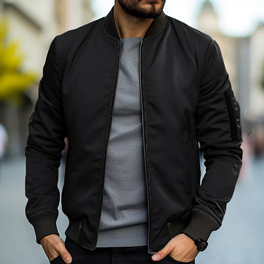Herrjacka Bomber Urban Stil 100% Polyester-1
