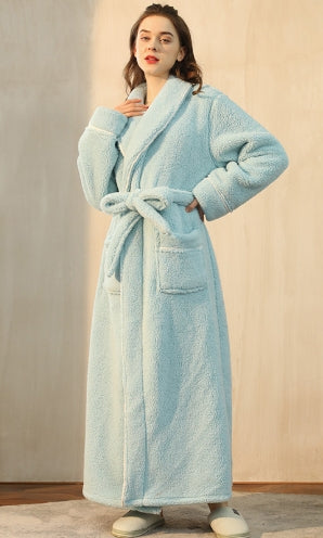 Variant image for Dam Badrock Tjock Plysch Komfortabel Polyester-8