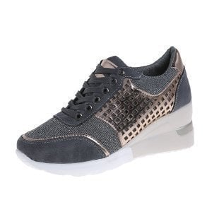 Kvinnor Sneakers Kilklack Syntetiska Material-4