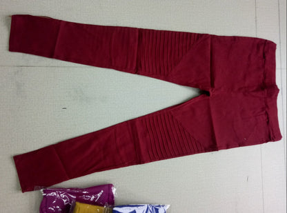 Variant image for Damleggings Veckade Detaljer Stretchigt Material-19