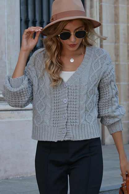 Dam Tröja Kortärmad V-hals Polyester Klassisk Stil-5