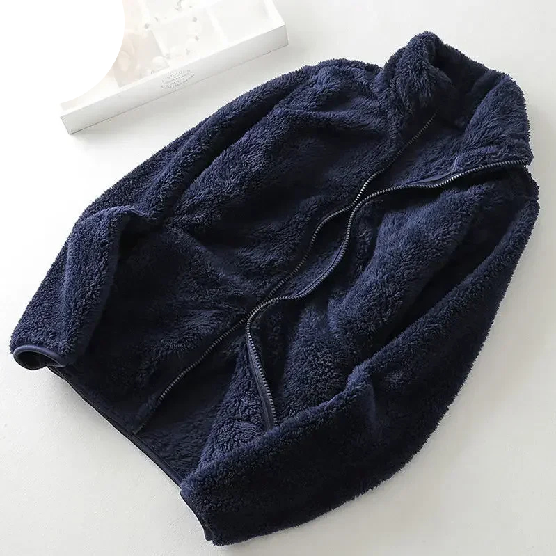 Fleecejacka Dam Fluffig Design med Dragkedja i Polyester 11