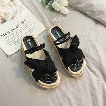 Dam Sandaler Sommar Design Gel, Elegant och Komfortabel Syntetisk Konstruktion-4