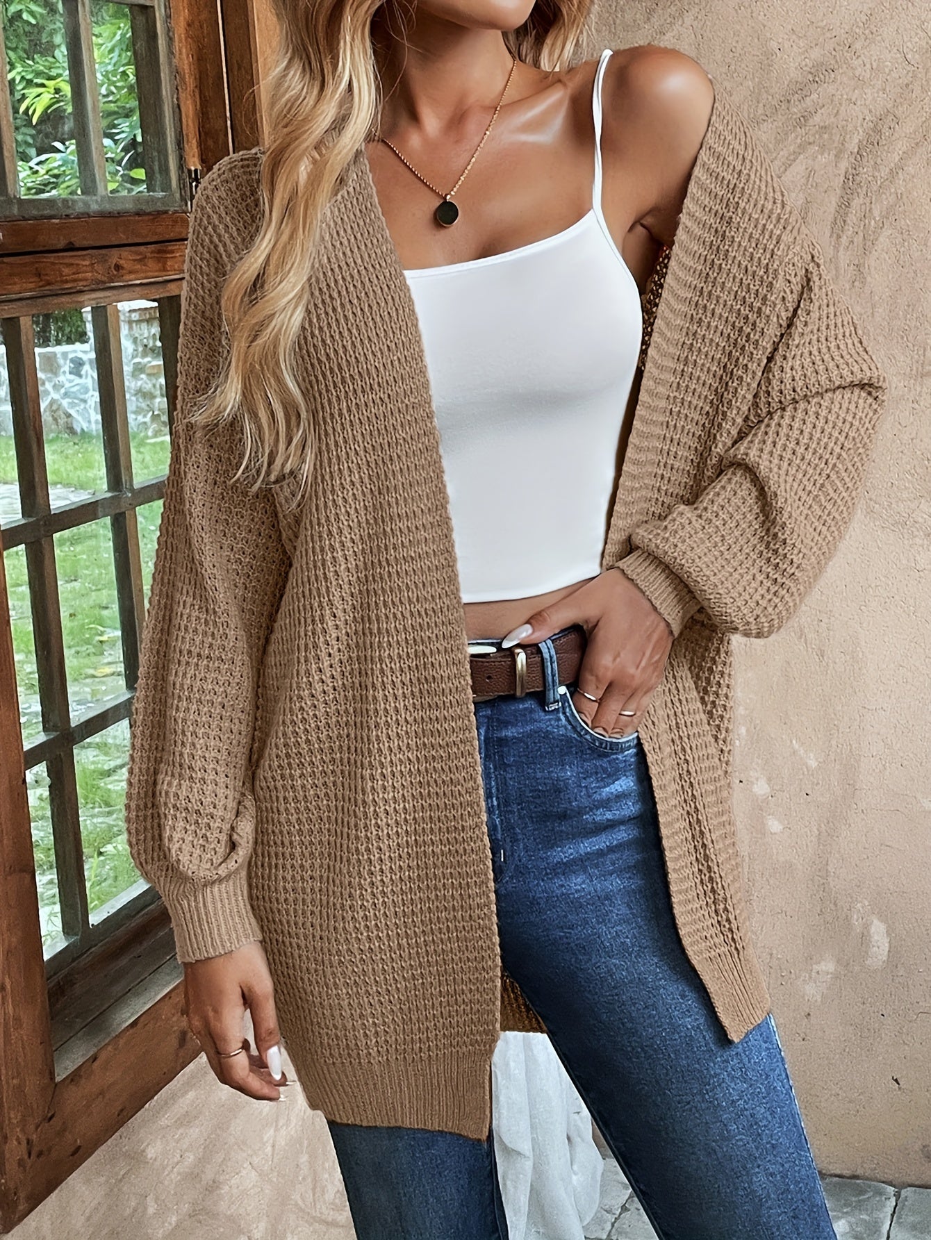 Variant image for Dam Cardigan Casual Ull Normal Passform Lång Ärmmaterial-13