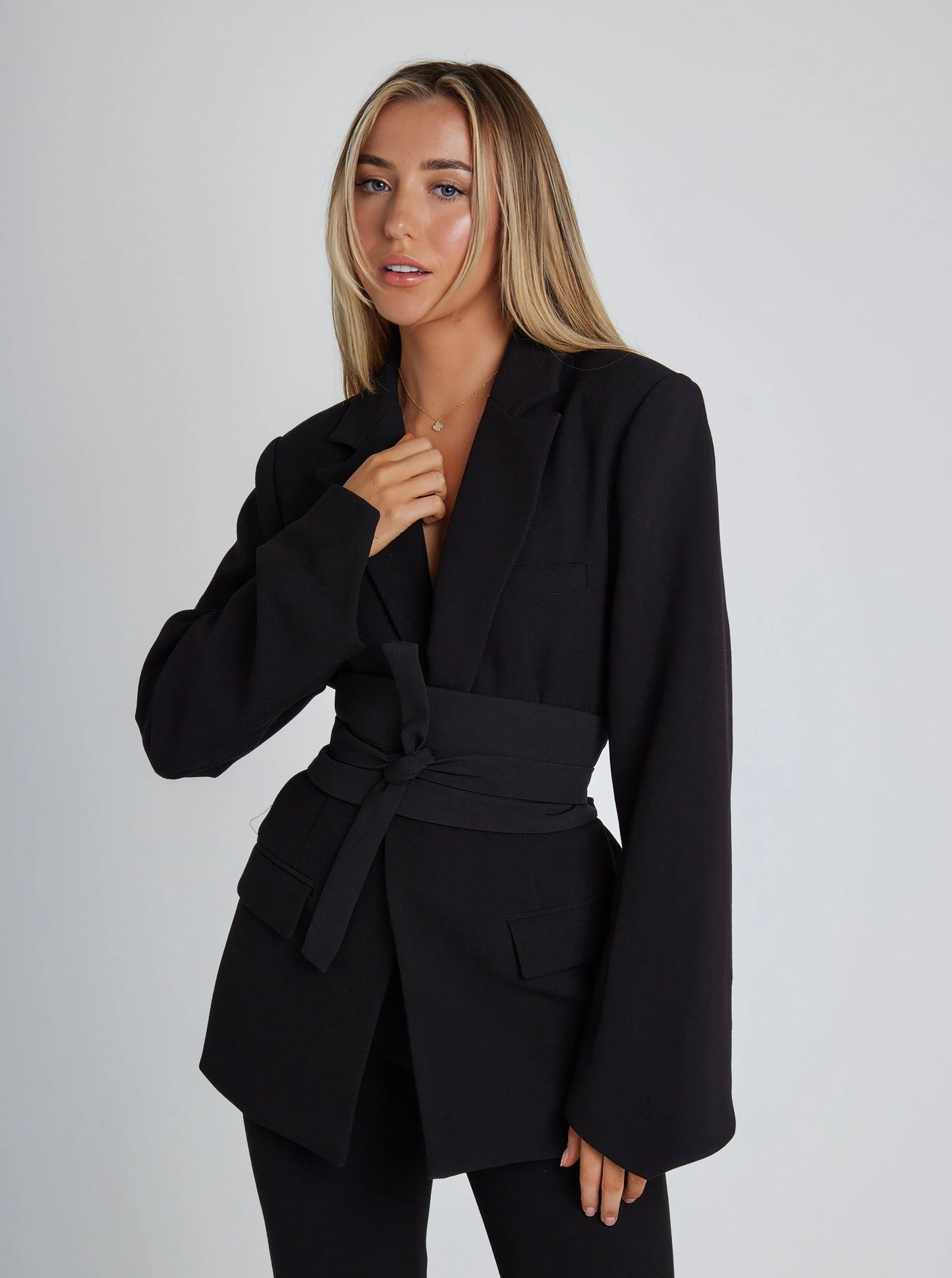 Variant image for Dam Blazer Elegant Design Polyester Viskos för Mångsidiga Tillfällen-1
