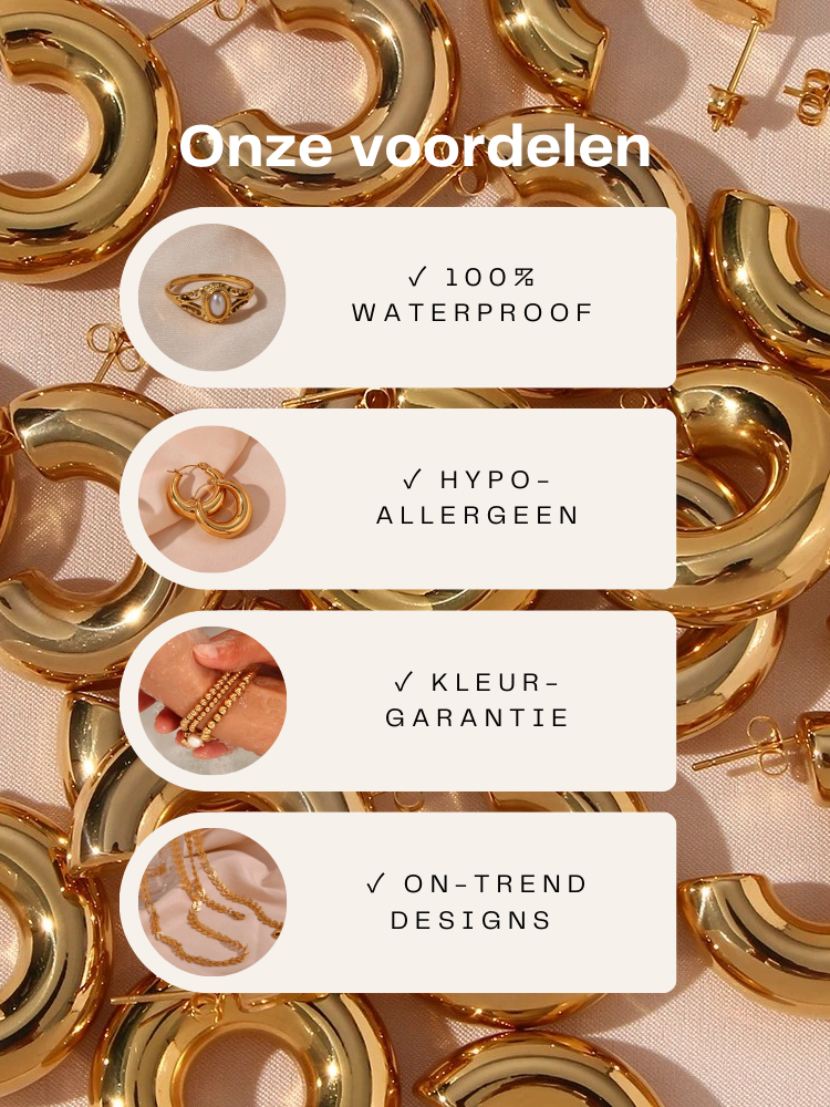 Dam Halsband Platt Ormkedja Guld Minimalistisk Design-6