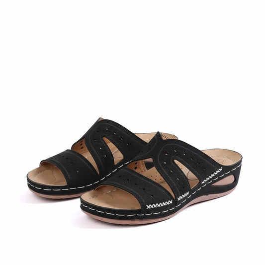 Dam Sandaler Ortopediska Mjuka Komfort 4 cm Sula