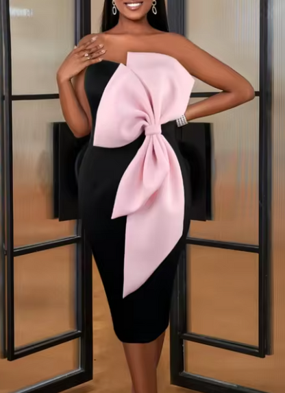 Dam Klänning Elegant Lätt Material Tidlös Design-2