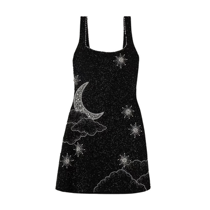 Aftonklänning för Kvinnor med Glittrande Detaljer i Hög Kvalitet – Elegant Passform för Speciella Tillfällen 3