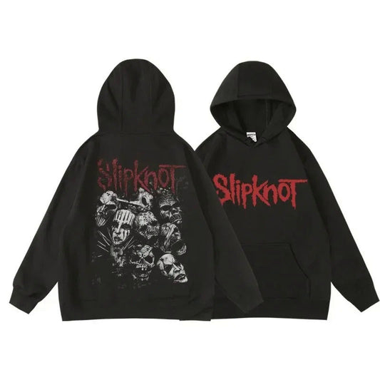 Dam Hoodie Avslappnad Polyester-1