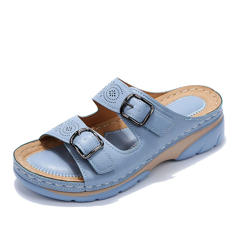 Dam Sandaler Ortopediska Stödjande Gelosula Lätt EVA Material-2